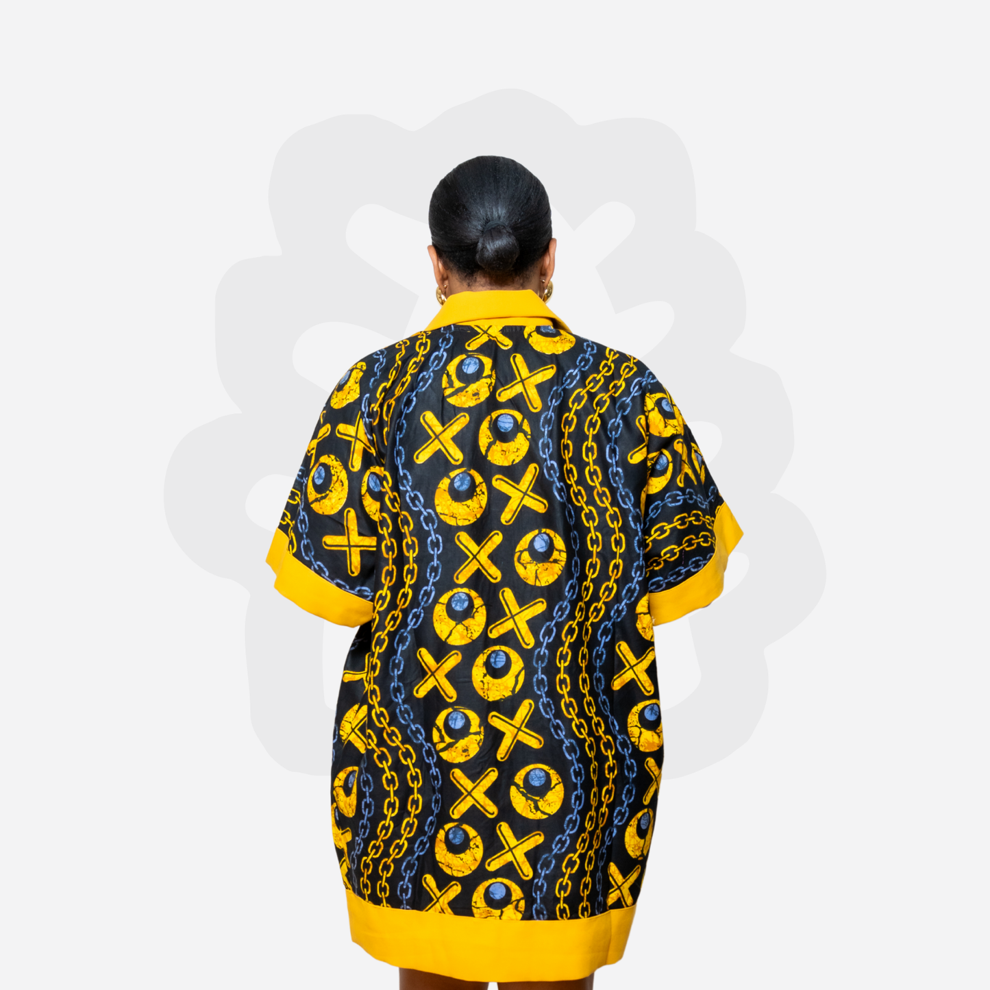 Chic Ankara Shorty Kaftan Bubu