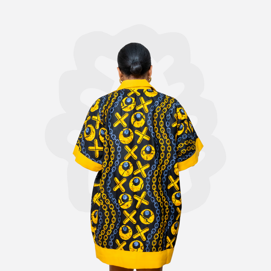 Chic Ankara Shorty Kaftan Bubu