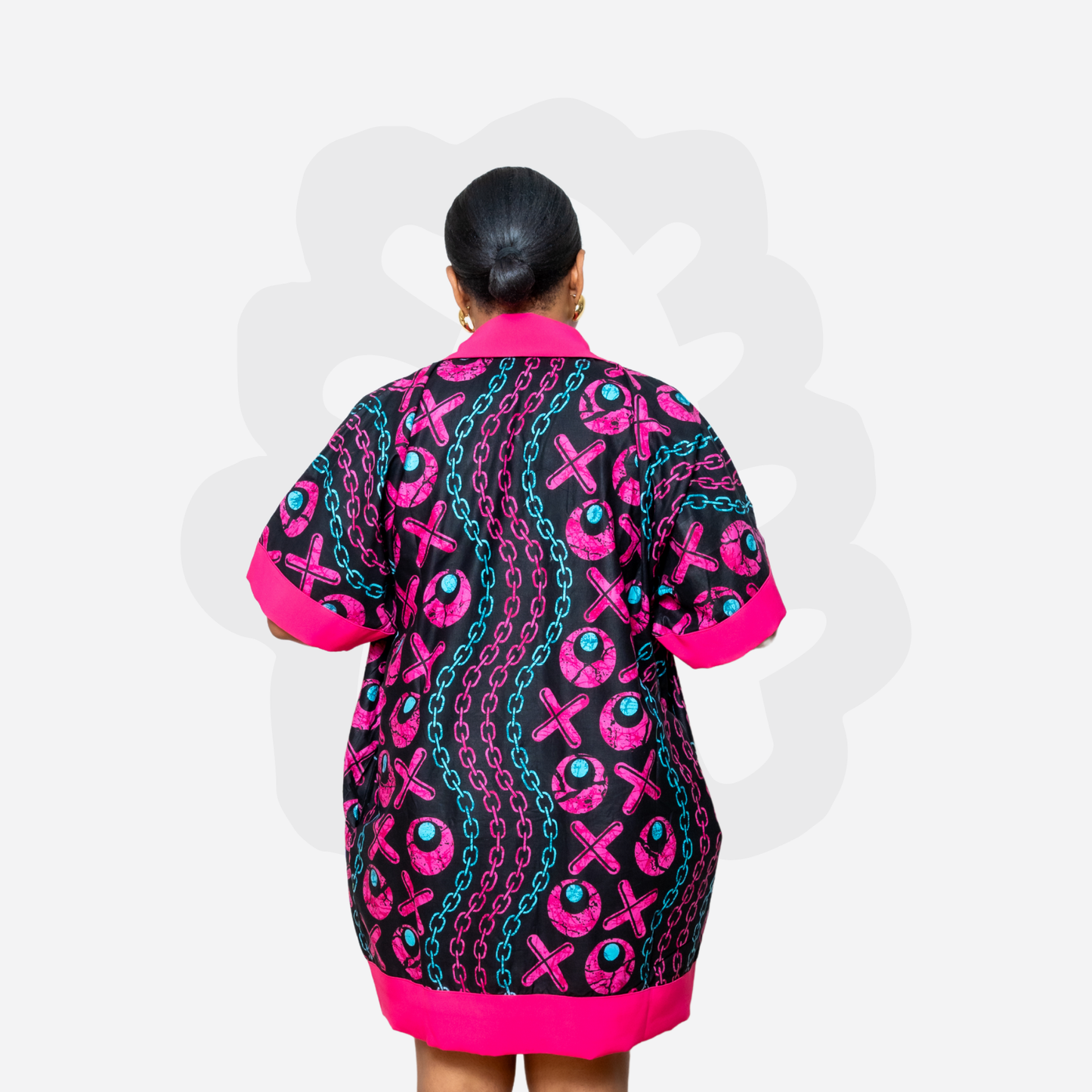 Chic Ankara Shorty Kaftan Bubu