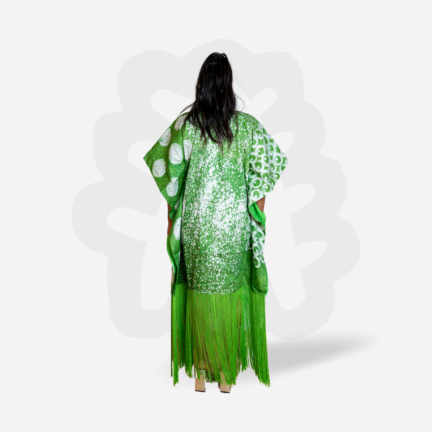 Fringe Obsession Bright Kaftan Bubu
